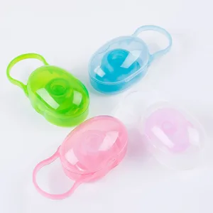 Image of Custom Plastic Baby Pacifier Soother Container Box Storage Case