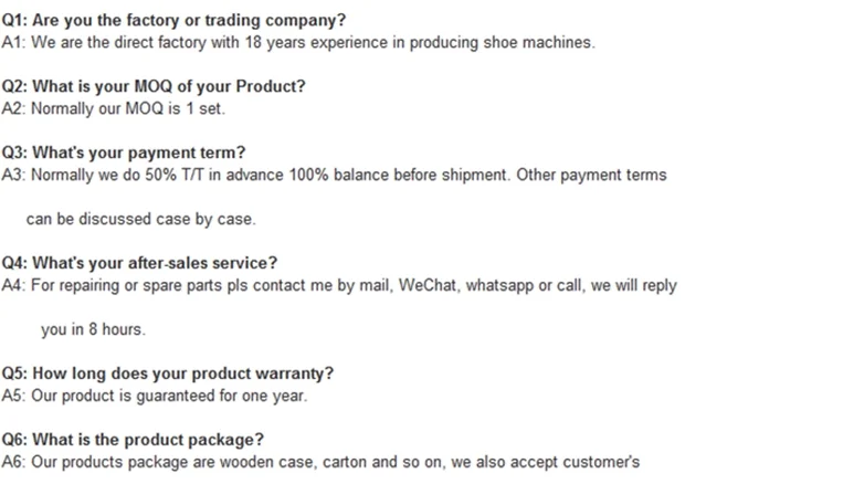 FAQ