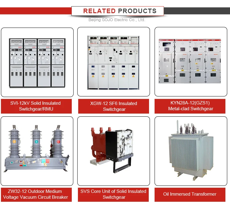 12kV/24kV/36kV/40.5kV Solid Insulated Switchgear (SF6 Free) / Ring Main ...