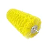 hand push disk nylon sweeper brushes with flexible size