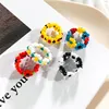Customized Miyuki Seed Bead Handmade Rings Delicas Miyuki Flower Ring