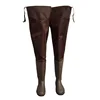 Mens Waterproof PVC Fly Fishing Hip Waders Pants