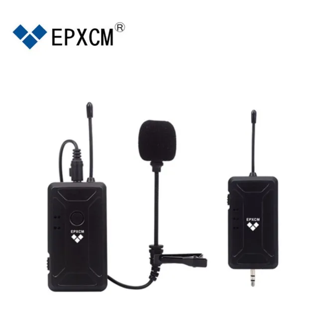 

EPXCM/KM-202 mini headset 2.4G wireless microphone for teachers, lecturer, tour guide, Black