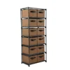12-Drawer Storage Chest Shelf Unit Storage Cabinet Multi-Bin Organizer