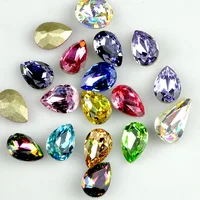 

Colored fancy crystal stones, fancy glass stones for jewelry making and garments