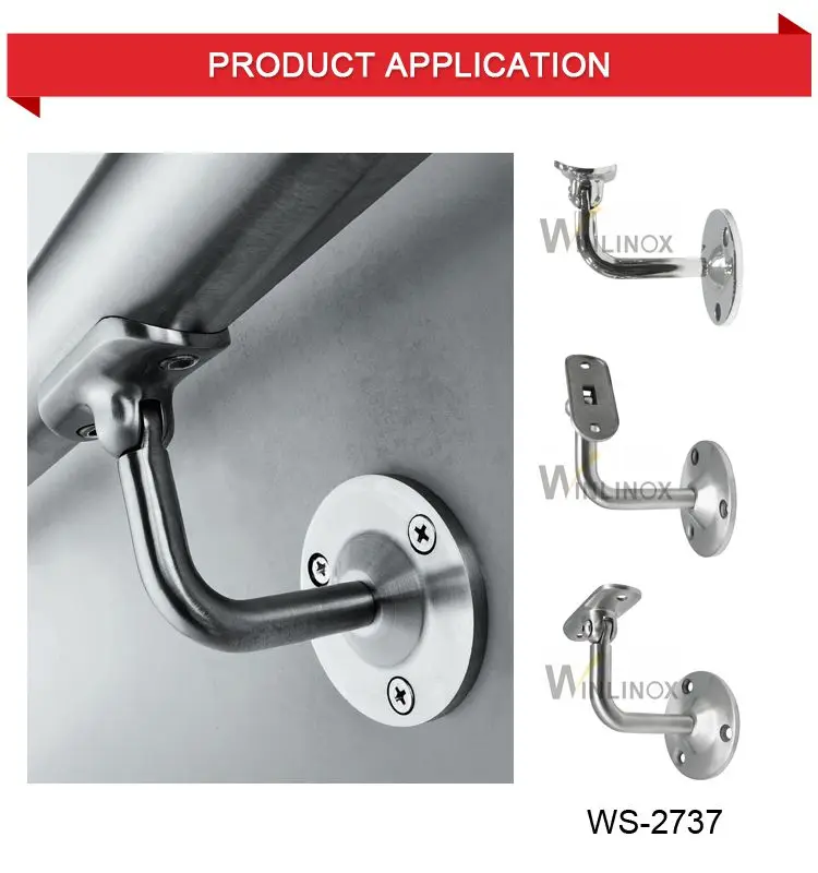 Removable Stainless Steel Stair Handrail Wall Mounting Bracket Buy