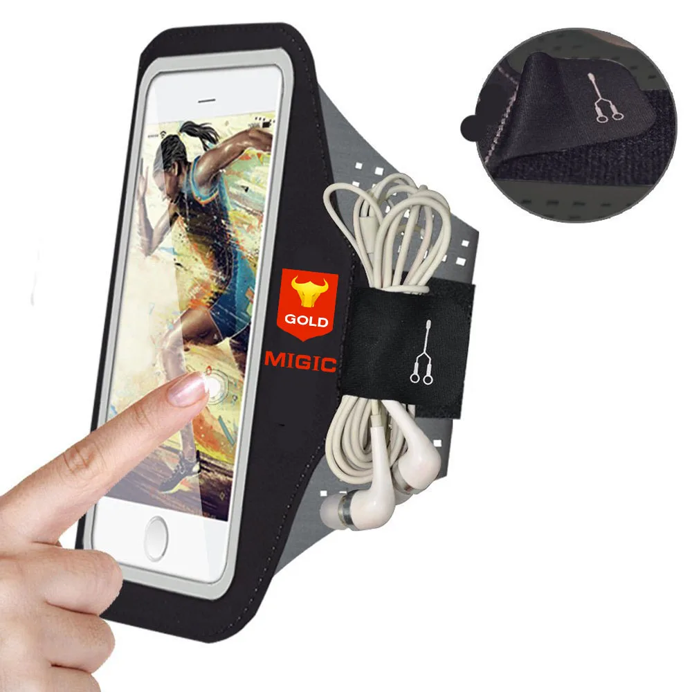 FREE SAMPLE Good Quality Waterproof Sport Armband Unisex Arm Band Case for Iphone 8 Plus