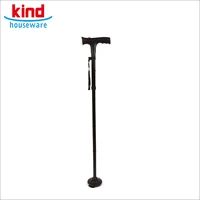 

New design foldable aluminum black ultimate magic cane elderly walking stick aluminum walking stick