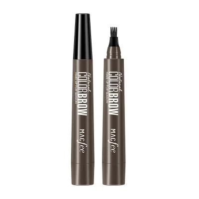 

Hot sale 24-hour waterproof four-prong lasting water eyebrow pencil waterproof and sweat resistant natural liquid eyebrow pencil, N/a