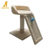 Washable Easy Fix Solid and Velvet Board Cat Scratching Toys Tree Stairs Scratcher Dangling Balls