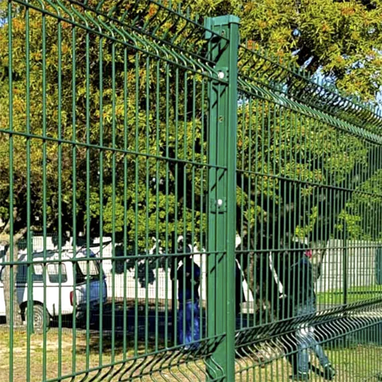 2019 Factory sales green wire mesh fence