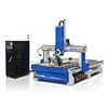 Rotary 4 axis cnc router engraver machine , 1500x3000 3d cnc model making machine