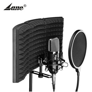 Studio microphone recording reflexion filter/Microphone Sound Isolation shield pop