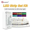 Gledopto Simple manipulation smart phone remote control wifi RGBW LED light strip controller KIT for Amazon speaker