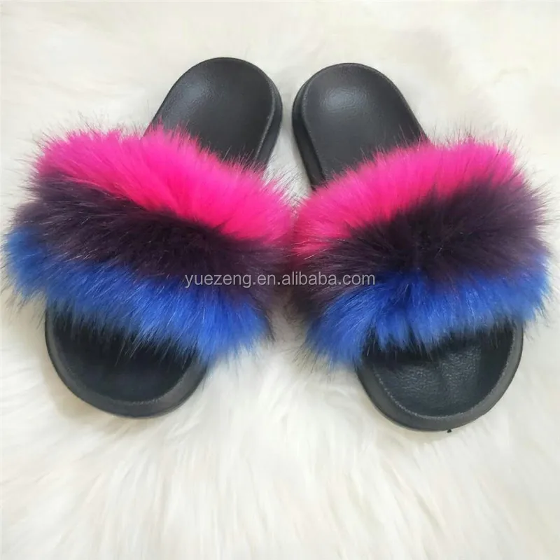 

design fur slipper fur woman bedroom slipper plush fur slipper, Red ,black ,green ,orange ,brown and so on