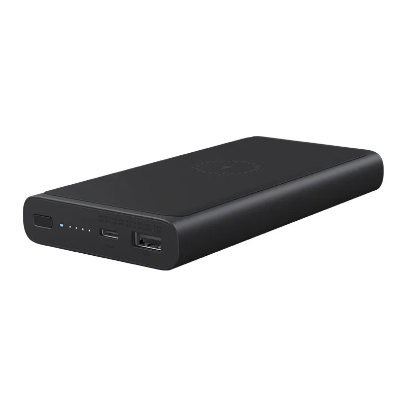 2019 New Arrival Xiao mi Mi Wireless Power Bank 10000mAh Qi Fast Charger PLM11ZM 10000mAh Powerbank External Battery for phones