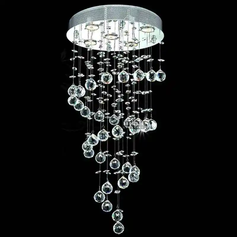 Modern Home Decorative Crystals Chandelier High Ceilings Modern Home Decorative Crystals Chandelier High Ceilings