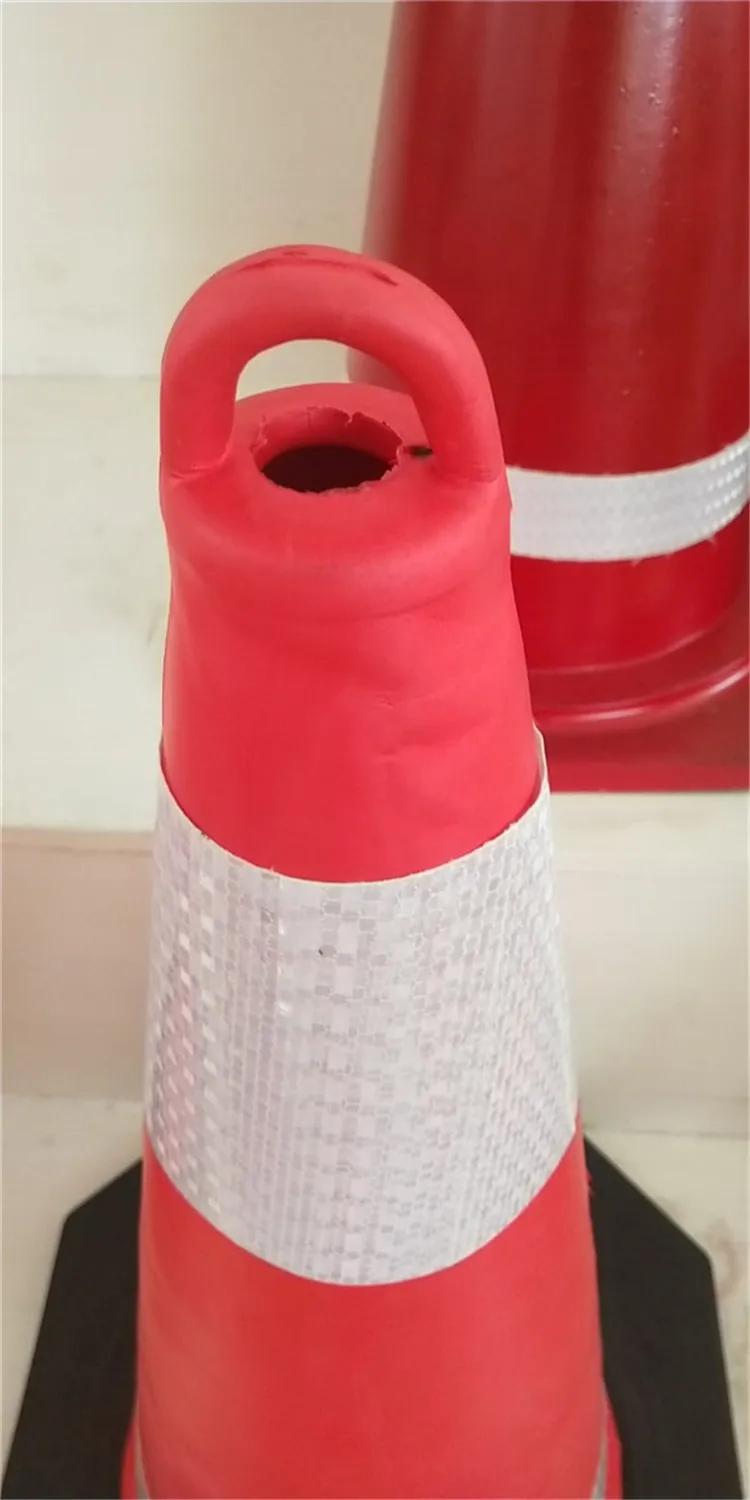 70cm with top ring EVA foam road cone safety cone traffic cone