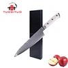 Elegant White Color Handle Japanese Damascus Steel 9 inch Carving Knife