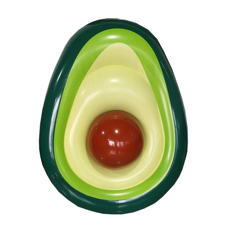 

Avocado PVC Swimming Ring Pool Toys for Swimming Pool Party Decorations
