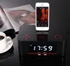 NFC Docking Blue tooth Stereo Speaker Charging Dock Station for Apple With Radio Clock