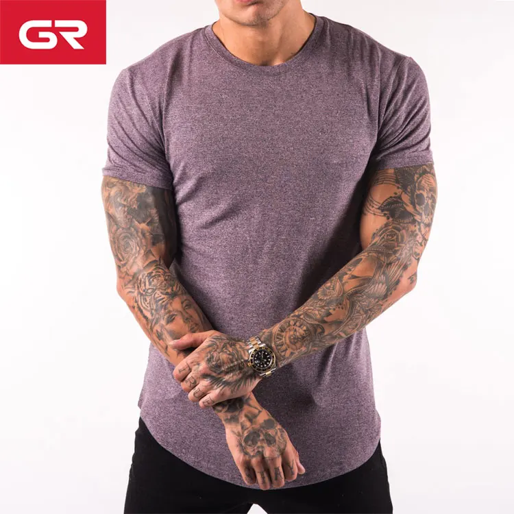 slim fit scallop tee