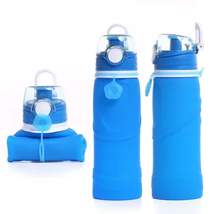 Image of New Product Ideas 2019 Sport Collapsible Drink Bottle Water Bottles With Custom Logo