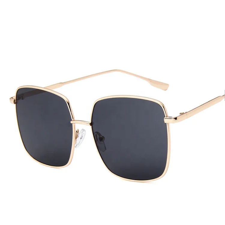 

Mocoo 2019 Hot Sale Square Metal Frame Womens Sunglasses Trendy Shades Nice Looking Young Ladies Eyewear