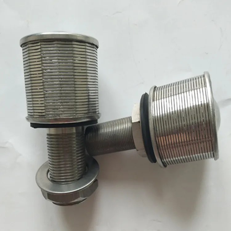 product-750-750 stainless steel Sand filter wedge wire nozzle screen for tap water resin