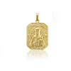 33957 xuping jewelry copper alloy square buddha cross shape pendant