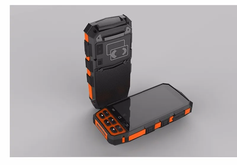 C5000 rugged IP 65 Android 7.0 PDA with barcode reader and Low Frequency 134.2KHz Animal Tag Reader - ANKUX.COM