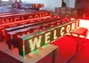 multi-line scrolling message/text led house numbers for outdoor led outdoor display indoor led 3d advertising screen