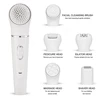 Rechargeable 5 In 1 Facial Cleansing Brush Multifunction Deep Face Cleaning Brush Facial Peeling Pore Cleaner