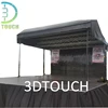2019 Hot Sales Outdoor Wedding Concert Live Aluminum Stage Platform With Backdrop Around In Truss Display