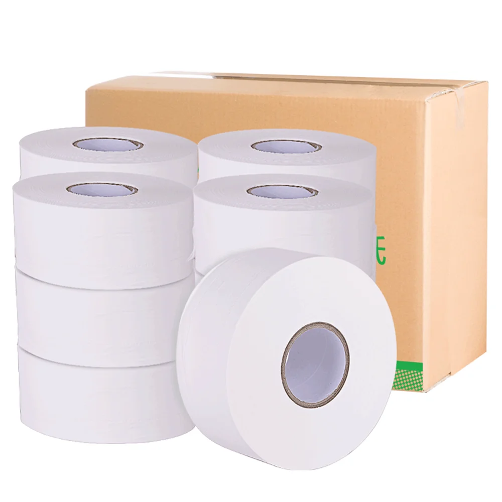 

Manufacturer 2 Ply Virgin Soft Toilet Paper Mini Jumbo Roll Bath Tissue Paper For Dispenser, Natural white