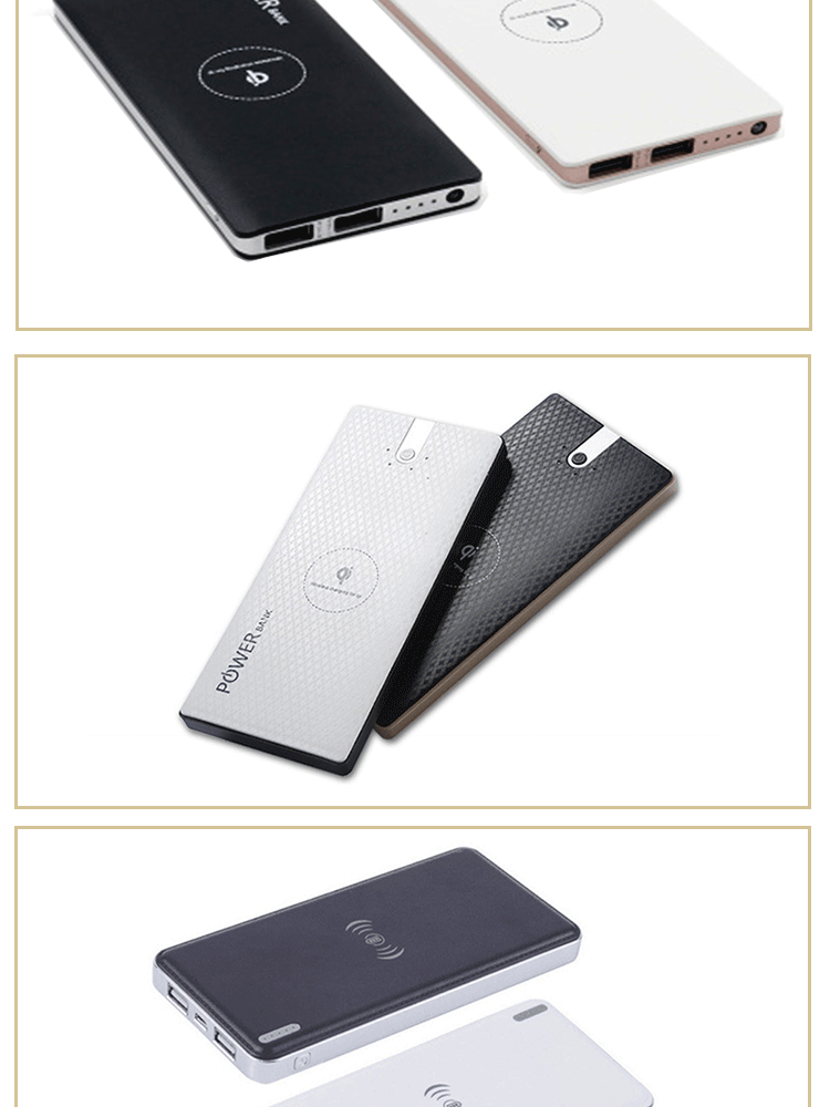 High Quality Outdoor Qi Panel Fast Charger Waterproof Wireless Portable 10000mah Original Power Bank - ANKUX.COM