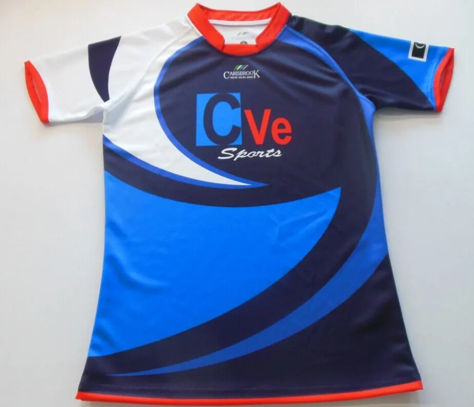 

Tight fit rugby jersey wholesale custom rugby shirts, No limit (pantone)