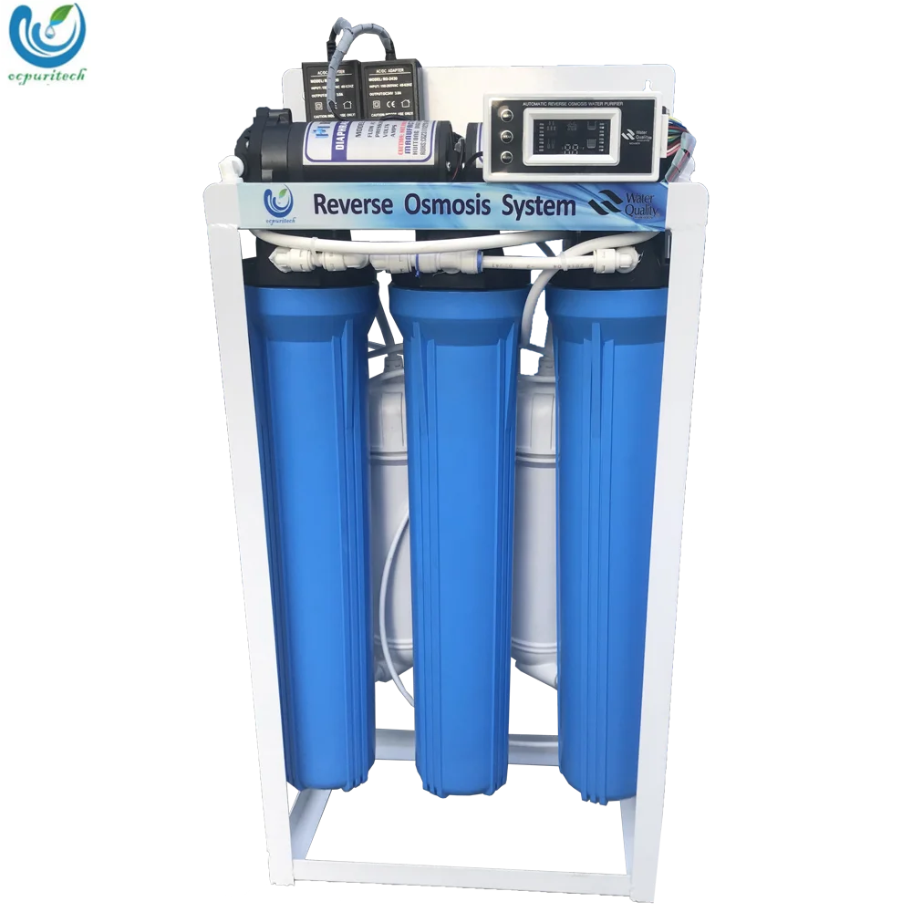 600GPD Ro water purification machine commercial pure water machine with pressure tank