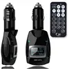 2016 new Car Kit MP3 Player Wireless FM Transmitter Modulator USB SD MMC LCD Remote