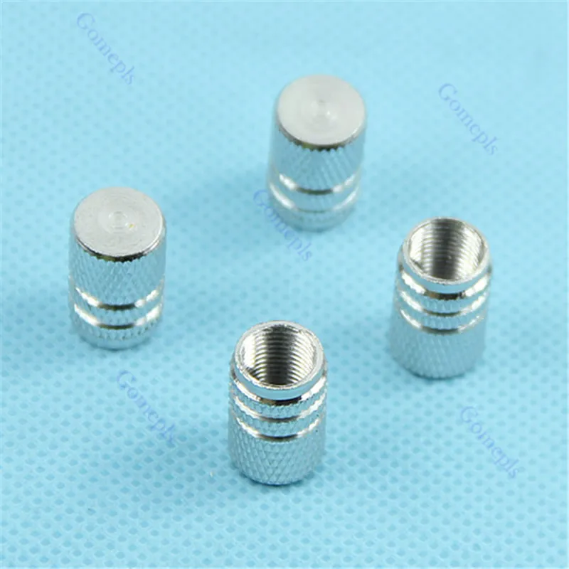 

Free Shipping Tire Tyre Wheel Hexagonal Valve Stems Cap For Car Auto Truck 1Set 4Pcs Silvery