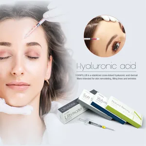 2ml Dermal Filler with CE Certificate Lips Injectable Hyaluronic Acid for Lips/Buttock/Breast Augmentation