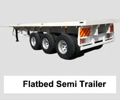 Cheap Price 60ton Flatbed Container semi trailer for sale