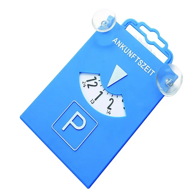 Custom Automatic Parking Car Clock Plastic Parking Disc With Ice Scraper Buy Parking Disc