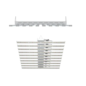 Image of best ETL samsung lm561c/lm301b lm301b 800w full spectrum led grow light greenhouse fanless for indoor medical plant