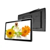 Strong Metal Housing 21.5 inch Advertising Display Android Windows Operation System Wall Mounted LCD Touch Screen Player