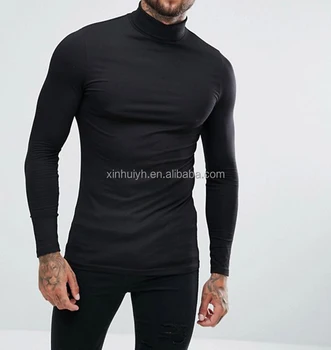 camisas cuello tortuga para hombre