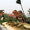 Decorative festive dinosaur hunter high quality small dinosaur dinosaur model for decoration animatronic emulation realistic rob