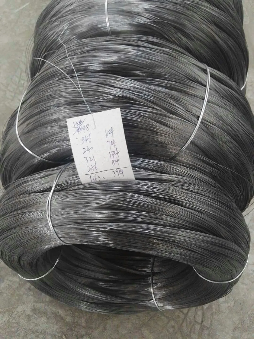 Jis G 3521 Din 17223 High Carbon Spring Wire Uncoated High Tensile