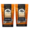 custom printed 12oz body scrub bath salt packaging stand up pouch with window heat seal