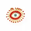 Simple design latest products durable gold finger ring fashion devil eye ring